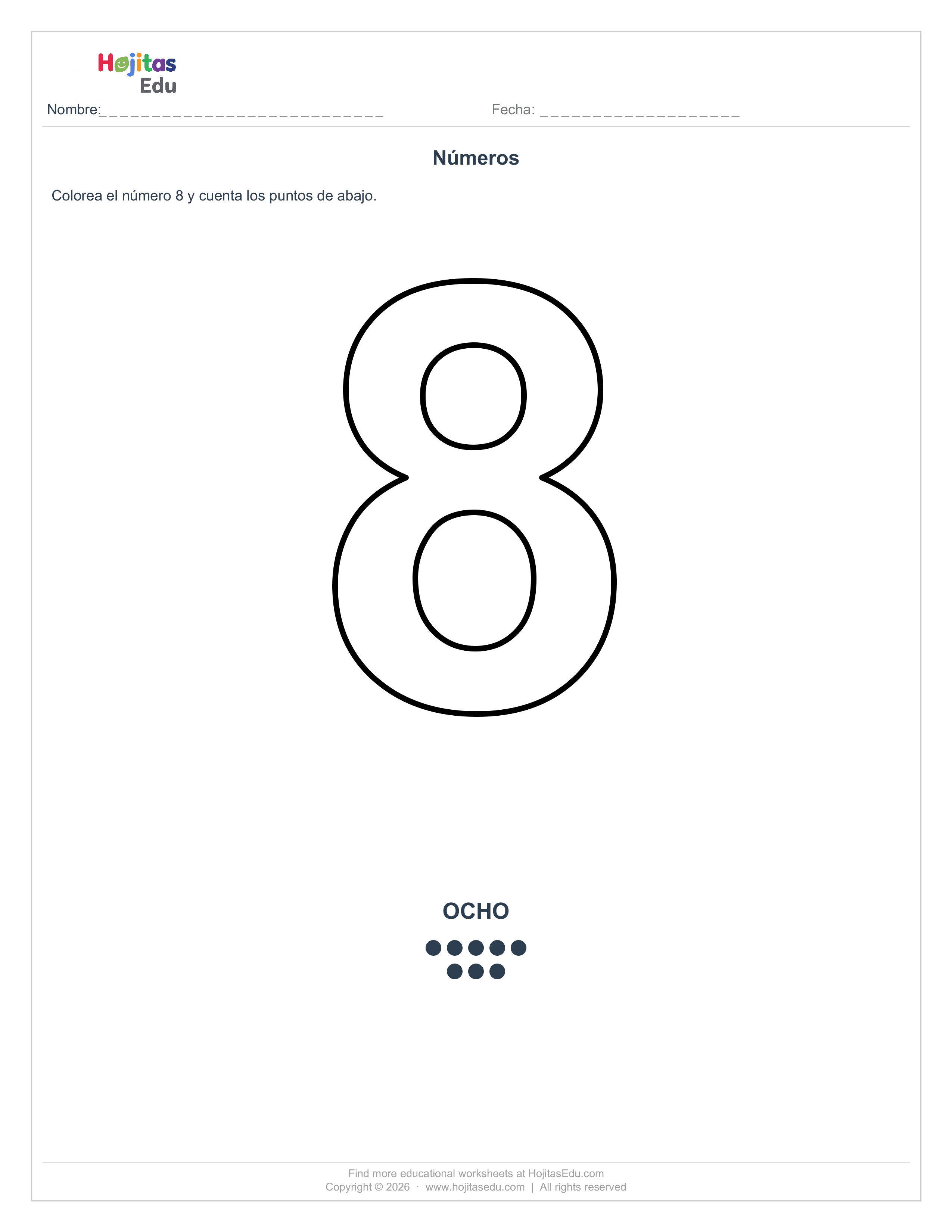 Número 8