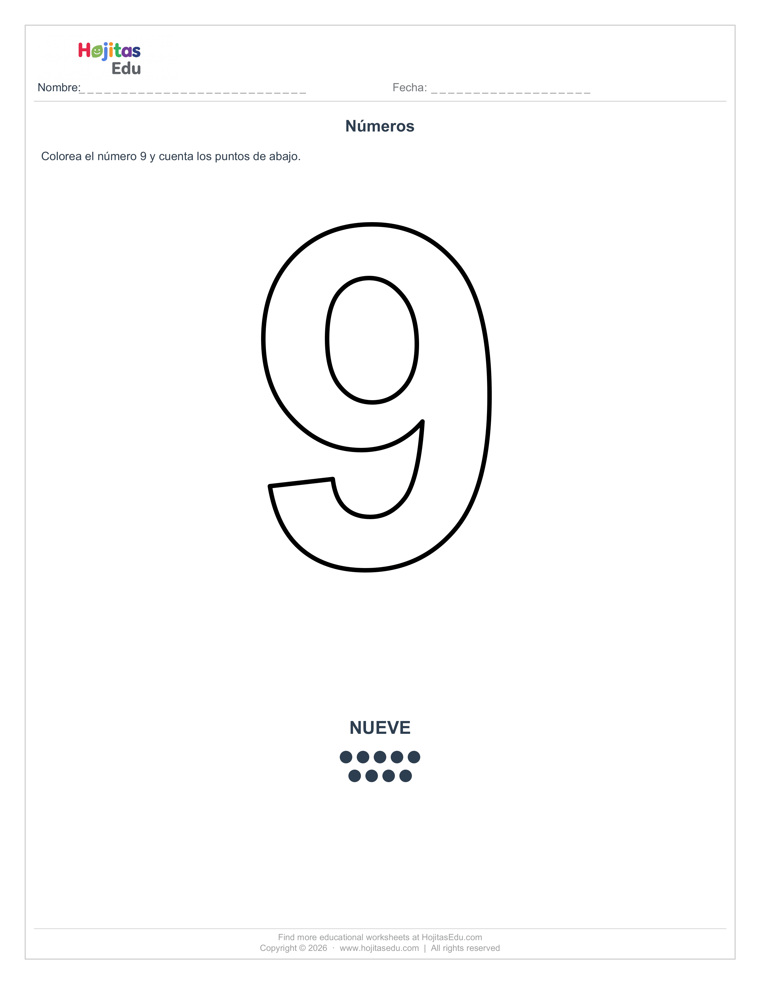 Número 9